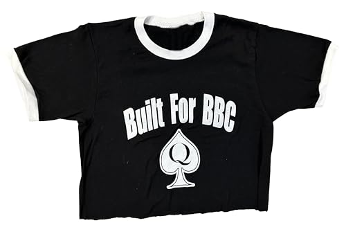 Built for BBC QoS Short Set - Shirt Only, Schwarz-Weiß, Mittel von SpadesCastle