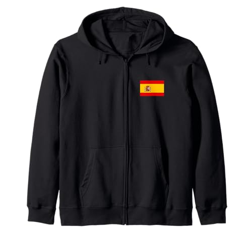 Spanien Spanische Flagge Spanier Frauen Männer Kinder Studenten Kapuzenjacke von Spain Flag Spanish Apparel