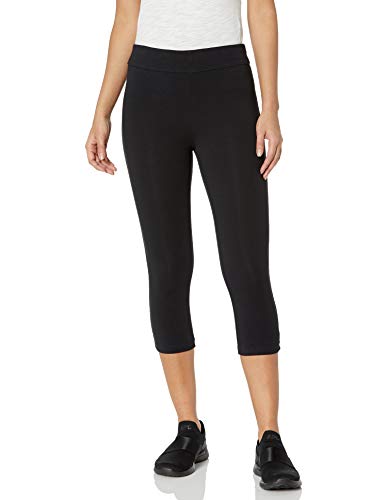 Spalding Damen Essential Capri Leggings, Schwarz, M von Spalding