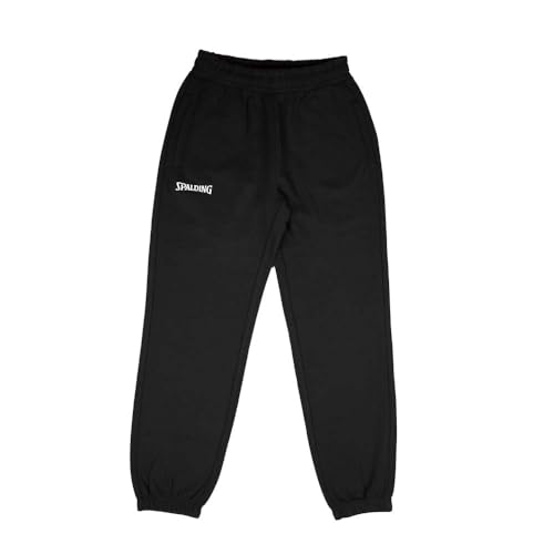 Spalding Flow Long Jogginghose Herren schwarz/weiß, L von Spalding