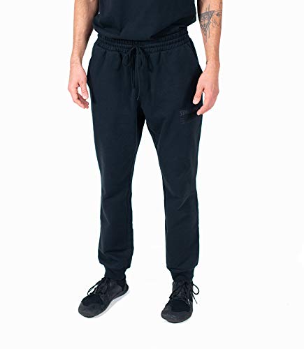 Spalding Herren Activewear Marken Jogger Sweatpants Trainingshose, schwarz, XX-Large von Spalding