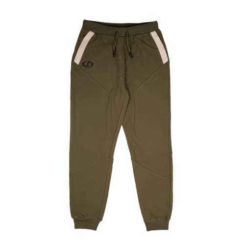 Spalding - Lange Hose Funk - Stadt- und Sporthose - Khaki/Sandgrau - Jogginghose - Hose aus 80% Baumwolle - Größe M von Spalding