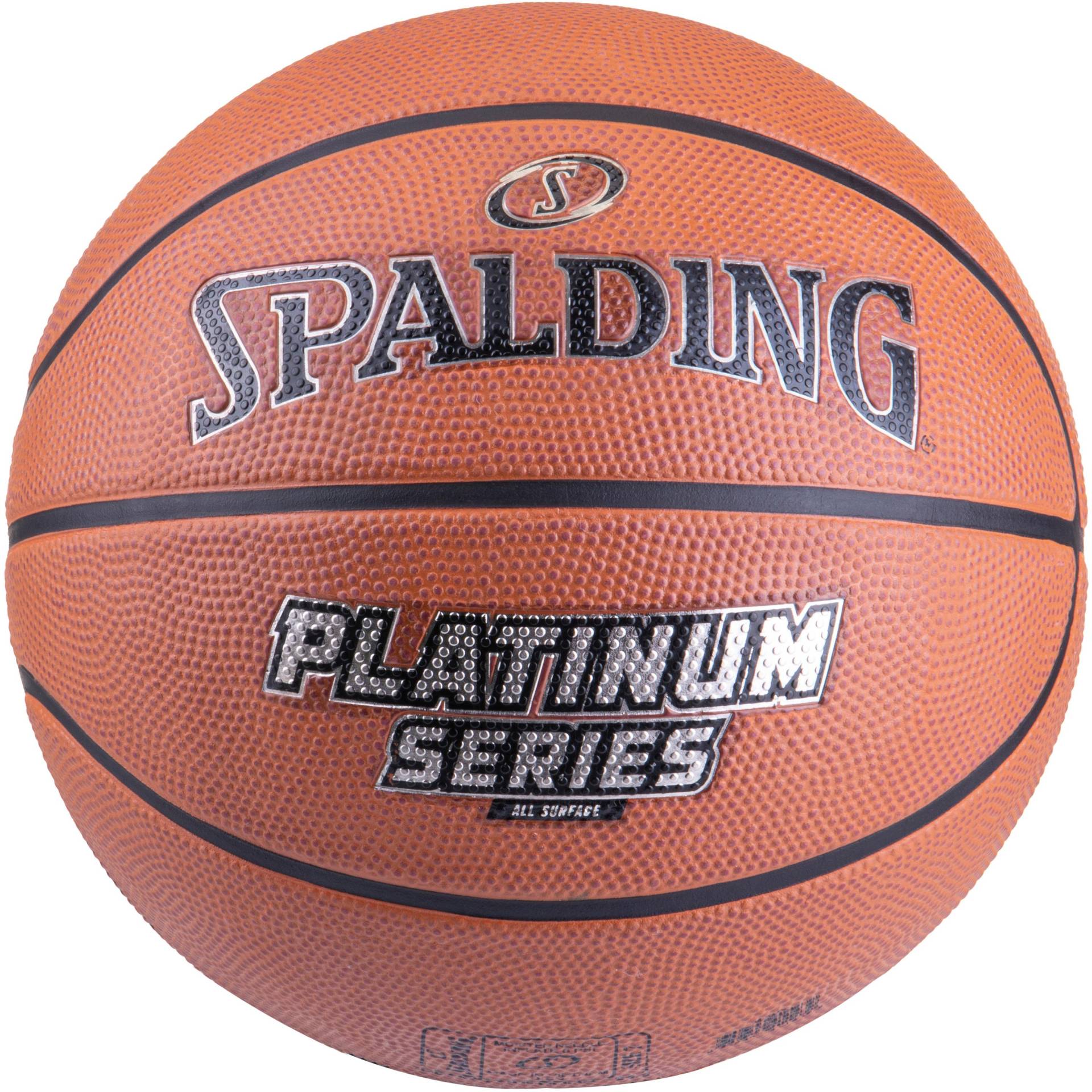 SPALDING Platinum Series Rubber Basketball von Spalding