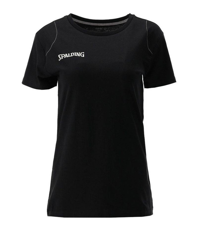 Spalding T-Shirt Spalding Essential T-Shirt Damen Kurzarm-Shirts Polyester von Spalding
