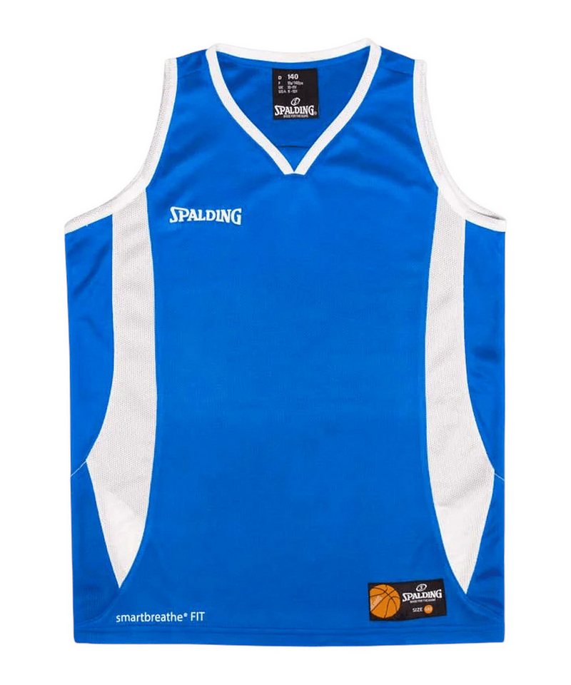 Spalding T-Shirt Spalding Tanktop Damen Weiß Ärmellose Trikots Polyester von Spalding