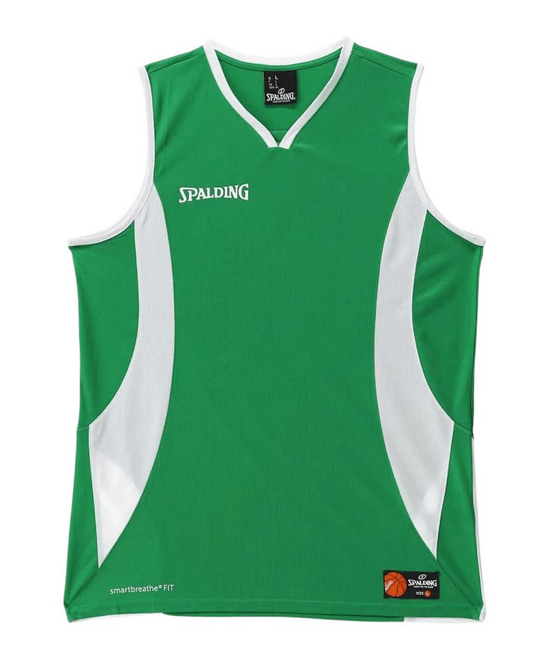 Spalding T-Shirt Spalding Tanktop Damen Weiß Ärmellose Trikots Polyester von Spalding