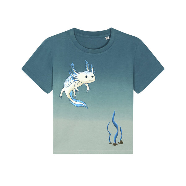 Spangeltangel Kinder-T-Shirt "Axolotl" von Spangeltangel