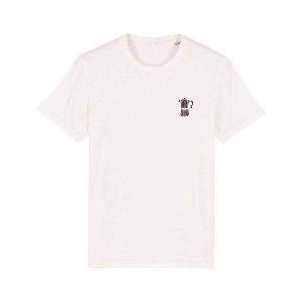 Spangeltangel T-Shirt Coffee, Addict, Kaffee Shirt für Männer, Brustprint von Spangeltangel