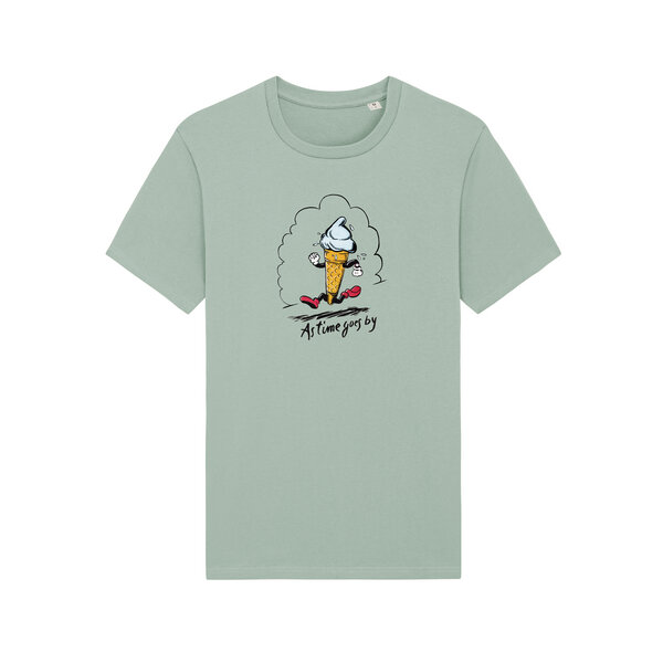 Spangeltangel T-Shirt "Eis", T-Shirt, Bio-Baumwolle, Eiswaffel, Unisex, Sommer von Spangeltangel