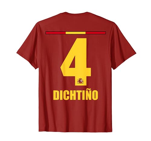 Spanien Sauf Trikot Herren Dichtino Legende Saufnamen T-Shirt von Spanien Sauf Trikot - Spanien Trikot Merch