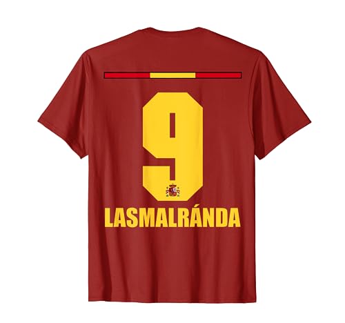 Spanien Sauf Trikot Herren Lasmalranda Saufnamen T-Shirt von Spanien Sauf Trikot - Spanien Trikot Merch