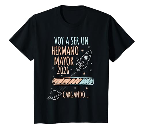 Kinder Hermano Mayor 2026 Cargando Camiseta Pregnancy Announcement T-Shirt Kinder Hermano Mayor 2026 Cargando Camiseta Pregnancy Announcement T-Shirt von Spanish Big Brother 2026