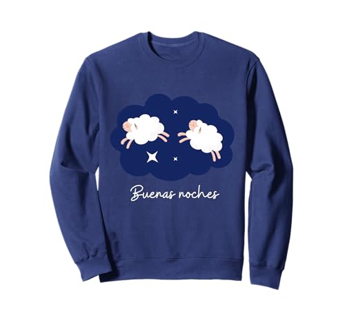 Buenas Noches Gute Nacht auf Spanisch Bi Linguale Kinder Mädchen Sweatshirt Buenas Noches Gute Nacht auf Spanisch Bi Linguale Kinder Mädchen Sweatshirt von Spanish Language Kids Night Counting Sheep Boys