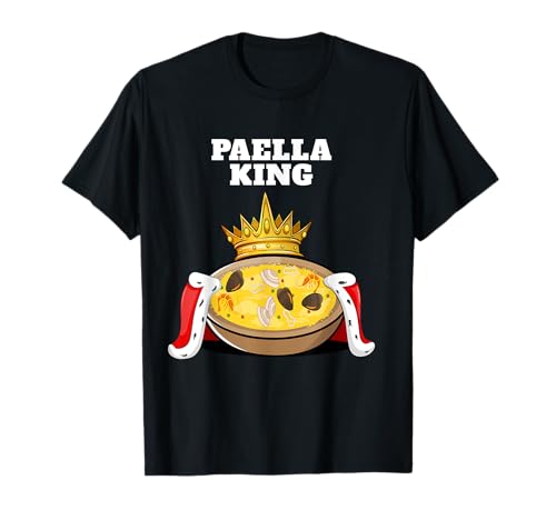 Paella King | Herren Paella Lover Shirt | Essen Spanische Paella T-Shirt von Spanish Mens Paella Shirts