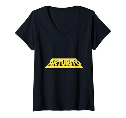 Damen Arturito en Espanol Little Arthur auf Spanisch T-Shirt mit V-Ausschnitt Damen Arturito en Espanol Little Arthur auf Spanisch T-Shirt mit V-Ausschnitt von Spanish Stuff Inc.