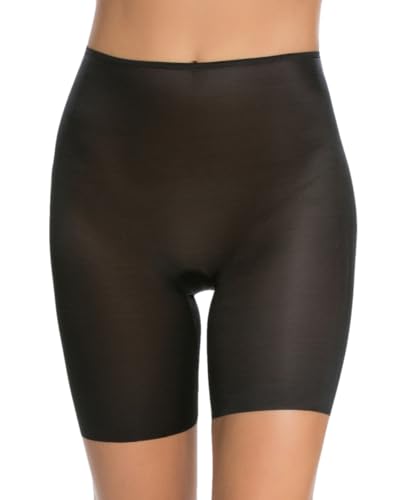 SPANX Damen Skinny Britches Short Miederhose, Schwarz(Very BlackVery Black), 38 (Herstellergröße: M) von Spanx