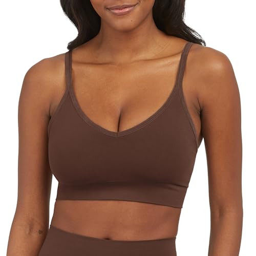 SPANX EcoCare Bralette ,Chestnut Brown,S von Spanx