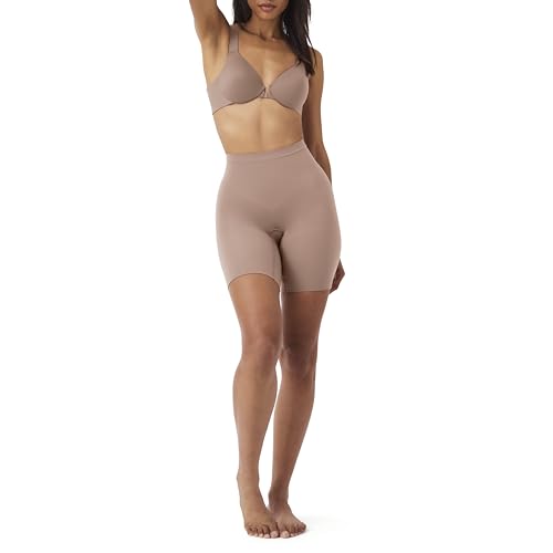 SPANX Shapewear für Damen Tummy Control Power Short (Regular und Übergröße), Café Au Lait, XL von Spanx