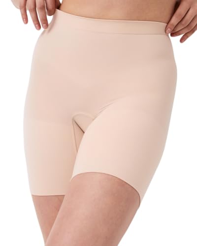 SPANX Shapewear für Damen Tummy Control Power Short (Regular und Übergröße), Soft Nude, M von Spanx