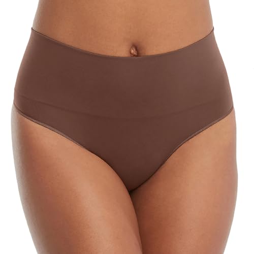 SPANX Shapewear für Damen Everyday Shaping Tummy Control Höschen String, Naked 4.0, L von Spanx