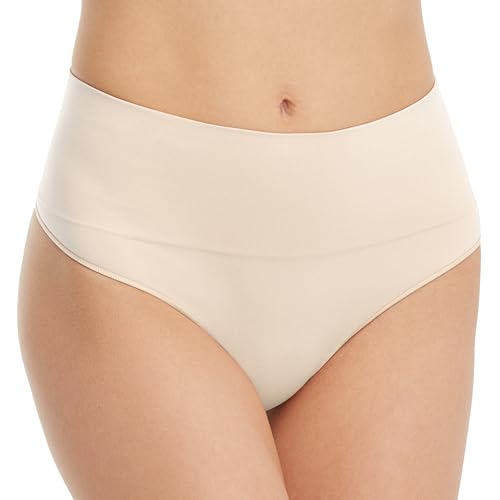 SPANX Shapewear für Damen Everyday Shaping Tummy Control Höschen String, Soft Nude, XL von Spanx