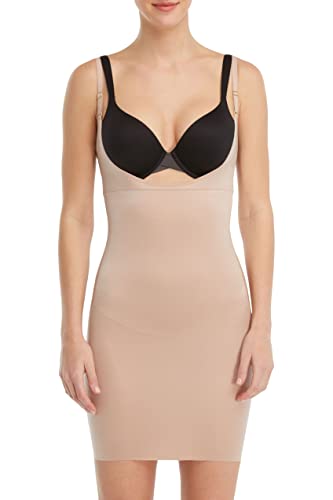 SPANX Shapewear für Damen Sculptant, Open Bust Full Slip (Regular und Übergröße), Foundation, M von Spanx