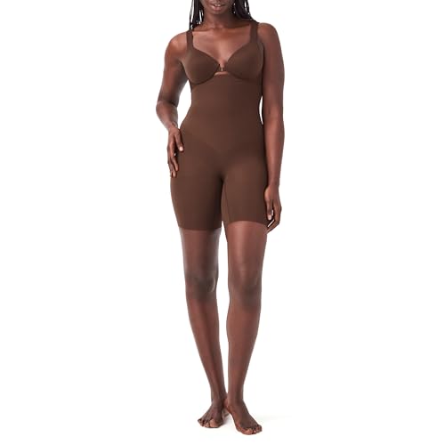 SPANX Shapewear für Damen Tummy Control High-Waisted Power Short (Regular und Übergröße), Chestnut Brown, 2X von Spanx