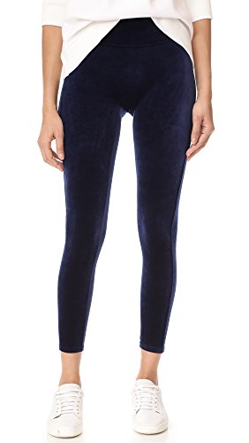SPANX Women's Velvet Leggings, Lapis Night, Small von Spanx