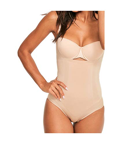 Spanx Damen 10129R-SOFT L Formender Body, Beige (Soft Nude 000), 42-44 von Spanx