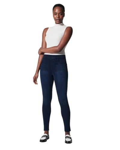 Spanx Damen Ankle Jean-ish Leggings Hose, Twilight Rinse, L EU Spanx Damen Ankle Jean-ish Leggings Hose, Twilight Rinse, L EU von Spanx