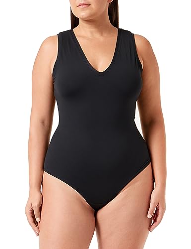 Spanx Damen Bodysuit Shapewear Ganzk rper Body, Schwarz, Einheitsgröße EU von Spanx