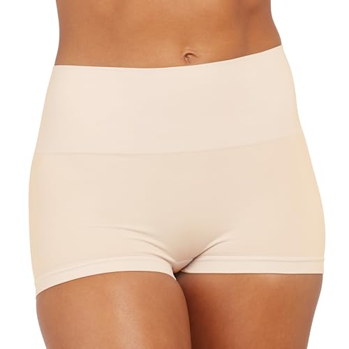 SPANX Shapewear für Damen Everyday Shaping Tummy Control Höschen Boyshort, Soft Nude, XS von Spanx