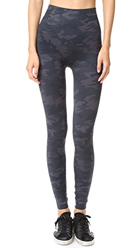 SPANX Leggings für Damen Look at Me Now Seamless Leggings, Black Camo, XS von Spanx