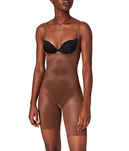 Spanx Damen Unterwäsche Shapewear Ganzkörper-Body, Braun, Standard von Spanx