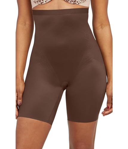 Spanx Damen Unterwäsche Taillen-Shapewear, Braun, Standard von Spanx