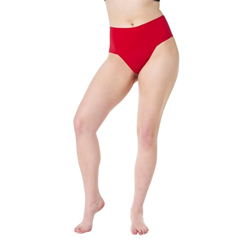 Spanx Undie-tectable Thong Unterwäsche Damen, Red Pop, S von Spanx