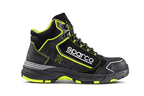 Sparco Allroad S3 SRC, Chaussures de Travail Anti-Chance Mixte, Fluo Jaune, 39 EU von Sparco