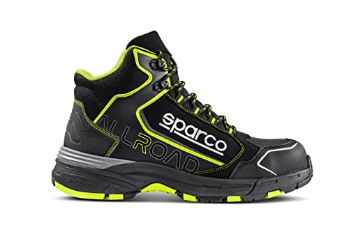 Sparco Unisex ALLROAD-H Industrial Shoe, Black, 47 EU von Sparco