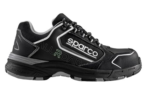 Sparco Unisex ALLROAD Industrial Shoe, Black, 41 EU von Sparco