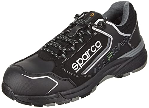 Sparco Unisex ALLROAD Industrial Shoe, Black, 42 EU von Sparco