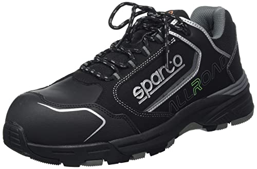 Sparco Unisex ALLROAD Industrial Shoe, Black, 45 EU von Sparco