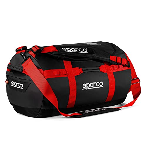 Sparco Dakar Reisetasche-S Schwarz/Rot, bunt, 42/50 EU von Sparco