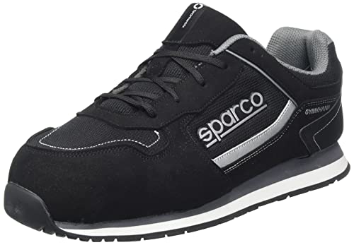 Sparco Unisex Gymkhana Industrial Shoe, Black, 48 EU von Sparco