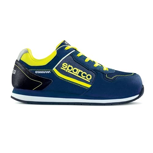 Sparco - Gymkhana Dani - ESD S1PS SR FO HRO - Leichte Sicherheitsschuhe - metallfrei - hitzebeständige, rutschfeste Sohle (HRO) - Sicherheitsschuhe im Turnschuhstil - 37 EU von Sparco