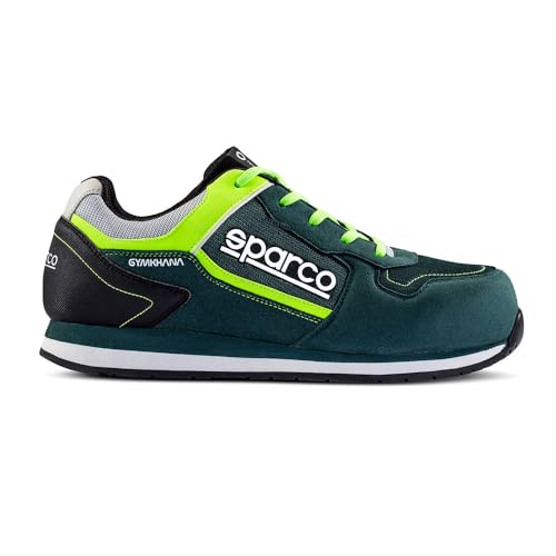 Sparco Unisex Gymkhana Industrial Shoe, Green, 40 EU von Sparco