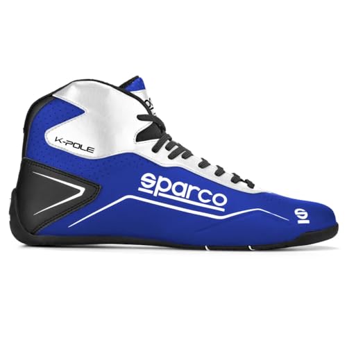 Sparco KART SCHUHE K-POLE 2020 GRÖSSE 37 BL, Schwarz von Sparco