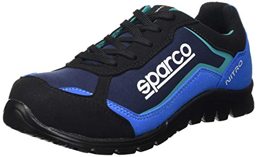 Sparco Unisex Nitro Industrial Shoe, Black, 41 EU von Sparco