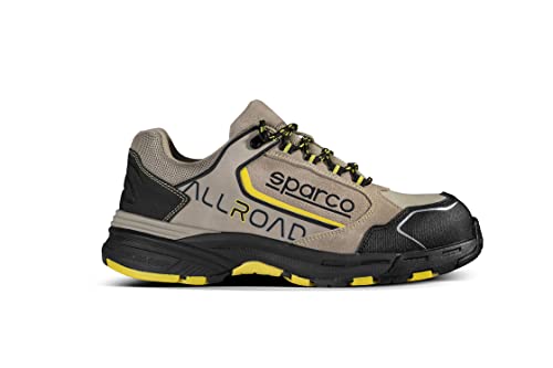 Sparco Unisex ALLROAD ROC Scarpe antinfortunistiche, Beige-Schwarz, 41 EU Sparco Unisex ALLROAD ROC Scarpe antinfortunistiche, Beige-Schwarz, 41 EU von Sparco