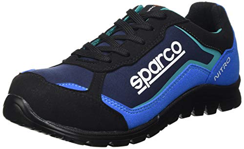 Sparco Unisex Nitro Industrial Shoe, Black, 47 EU von Sparco