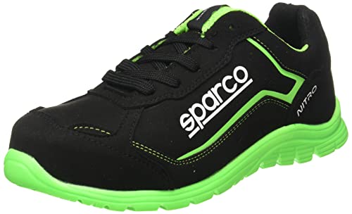 Sparco Unisex Nitro Industrial Shoe, Black, 46 EU Sparco Unisex Nitro Industrial Shoe, Black, 46 EU von Sparco